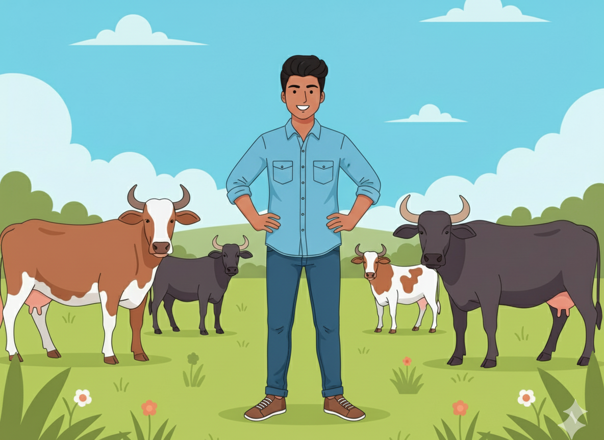 Veterinary professional examining a dog